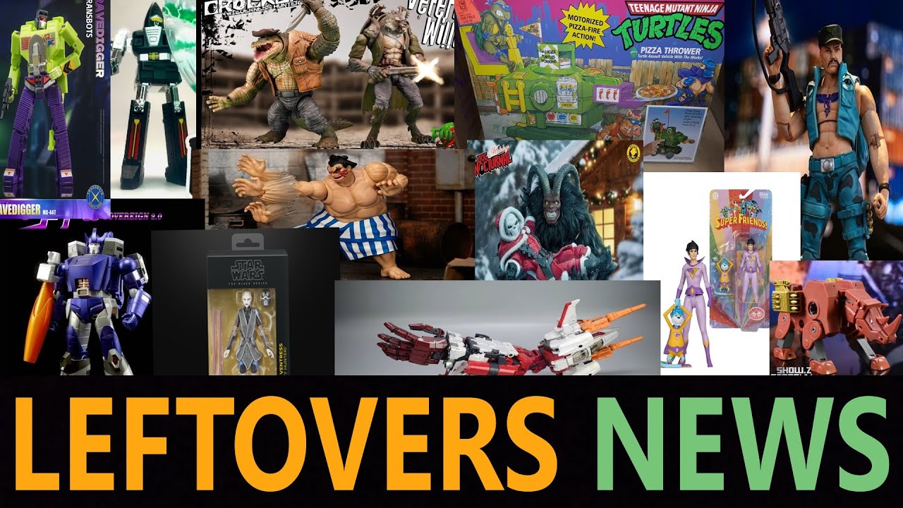 WEEKLY NEWS 11/30/25: SUPER POWERS, STREET FIGHTERS, TMNT, GOBOTS, GI JOE, STAR WARS TRANSFORMERS