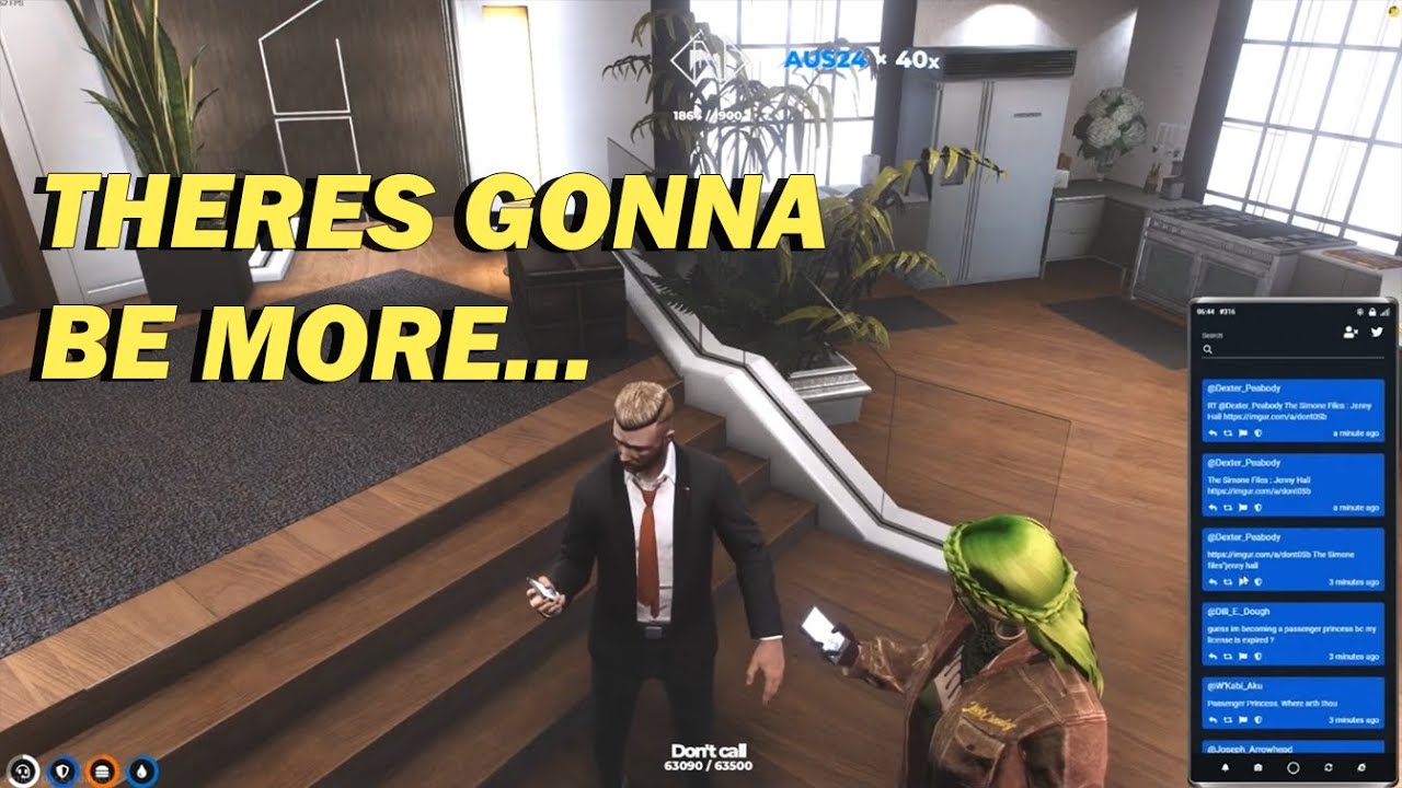Nick Simone and Bunny reacts to leaked Jenny Hall x Michael Simone texts | NoPixel 3.0 RP