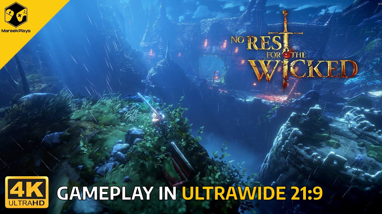 No Rest for the Wicked ULTRAWIDE 21:9 | Prologue Gameplay & DLSS Performance (RTX 4080)