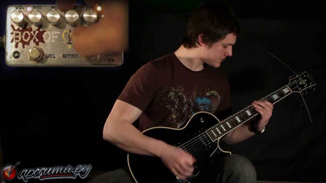 ZVEX Box of Metal Distortion - демо на русском языке от Progita.ru