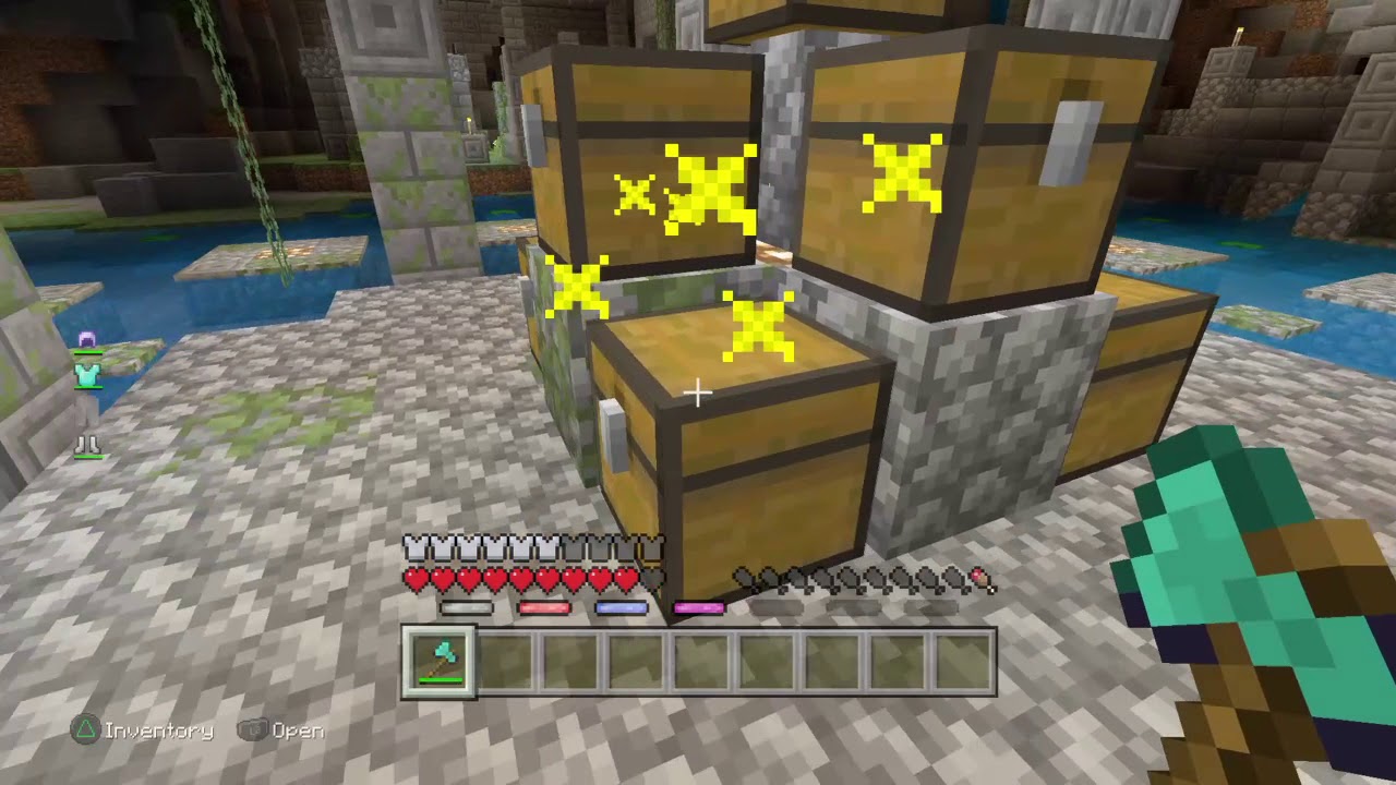 4 little kids team on me in Minecraft PS4 Battle Minigame...