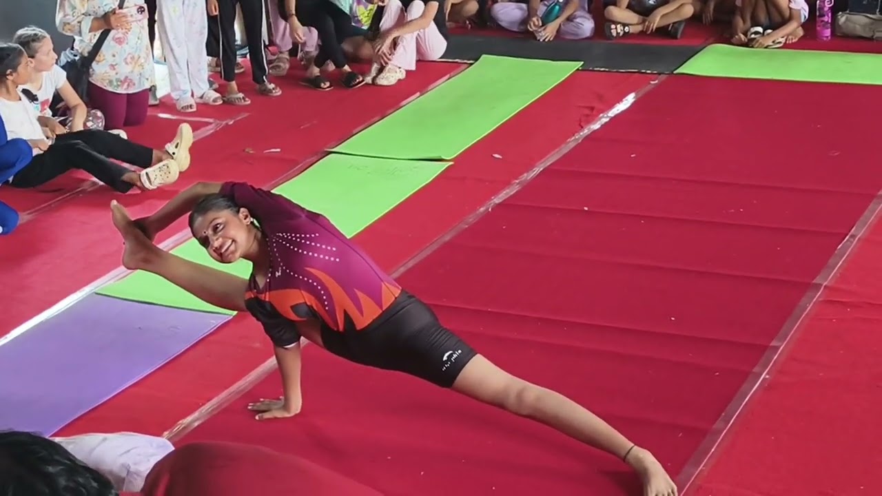 State Level CBSE Yoga Performance | Solo Yoga Championship | Amazing Flexibility & Balance