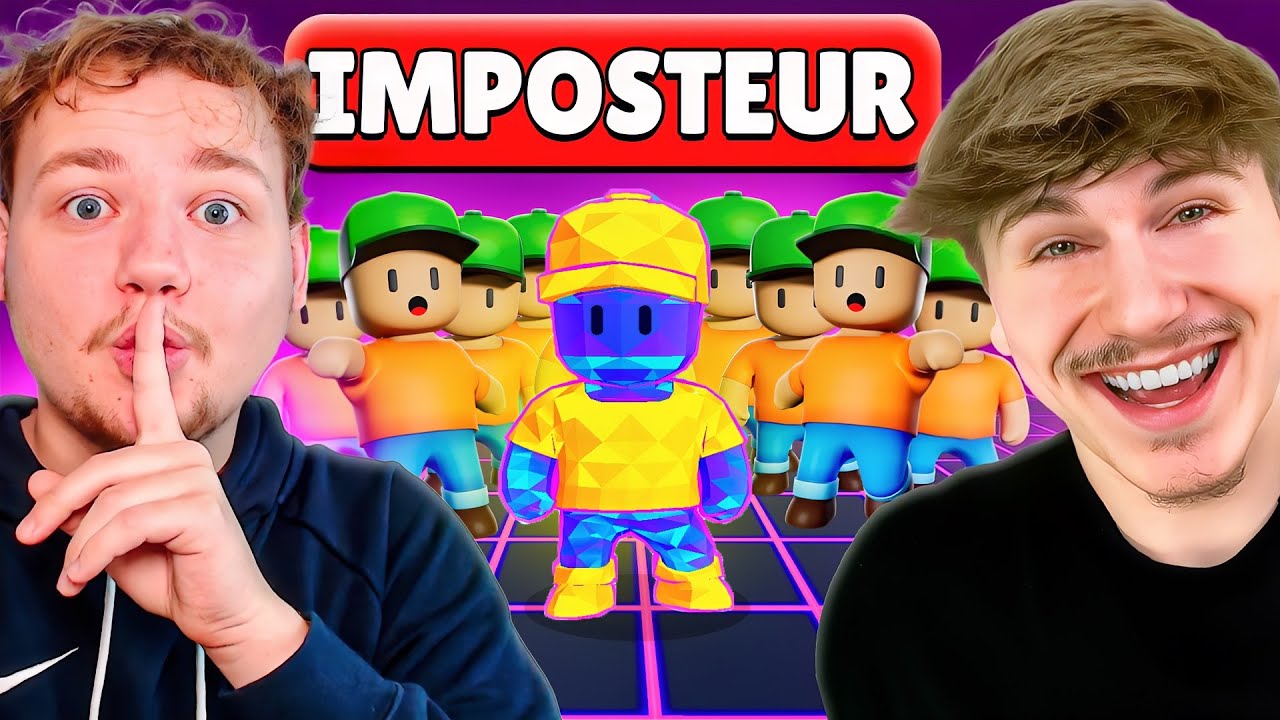 DEVINE L’IMPOSTEUR SUR STUMBLE GUYS !! (Ft. Graphyx)