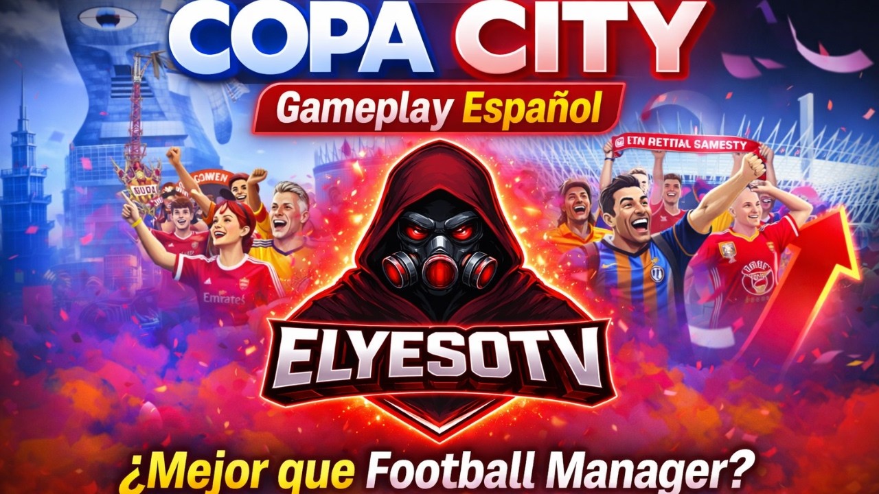 COPA CITY Gameplay Espa&ntilde;ol | &iquest;Mejor que Football Manager? 🏟️