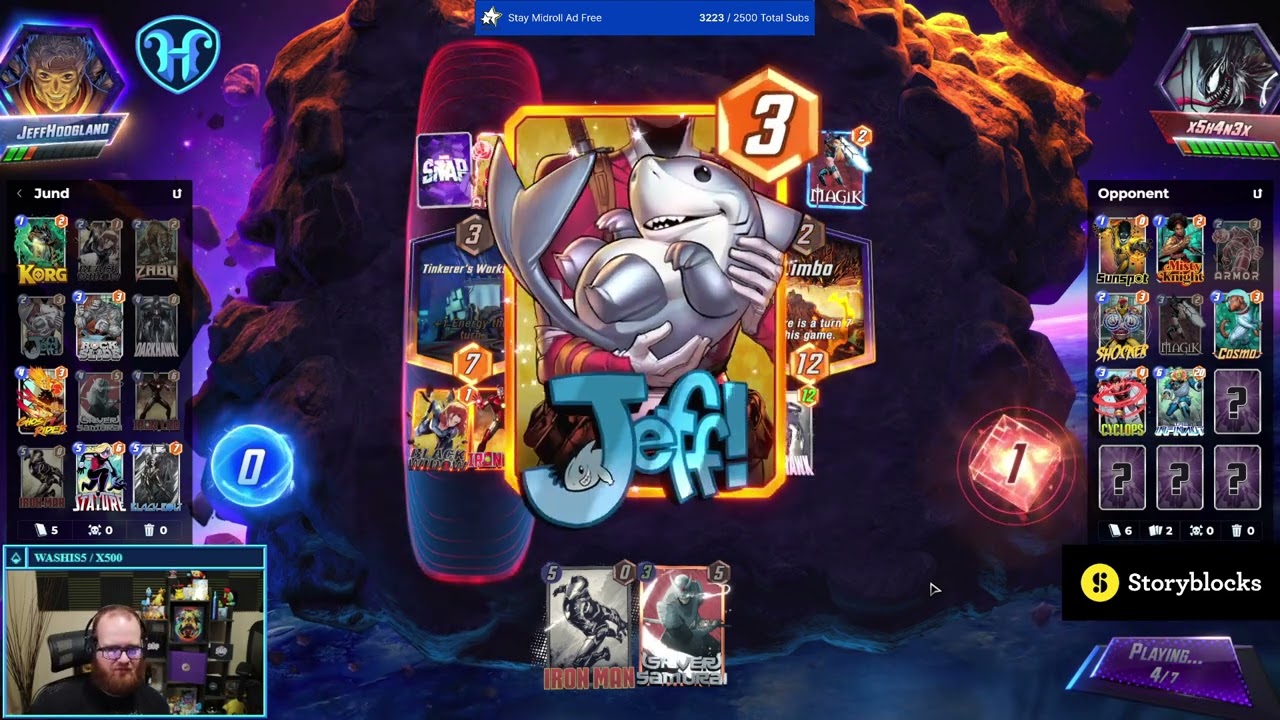 Brewing with OTA updated cards - Marvel SNAP Live Stream Gameplay Archives