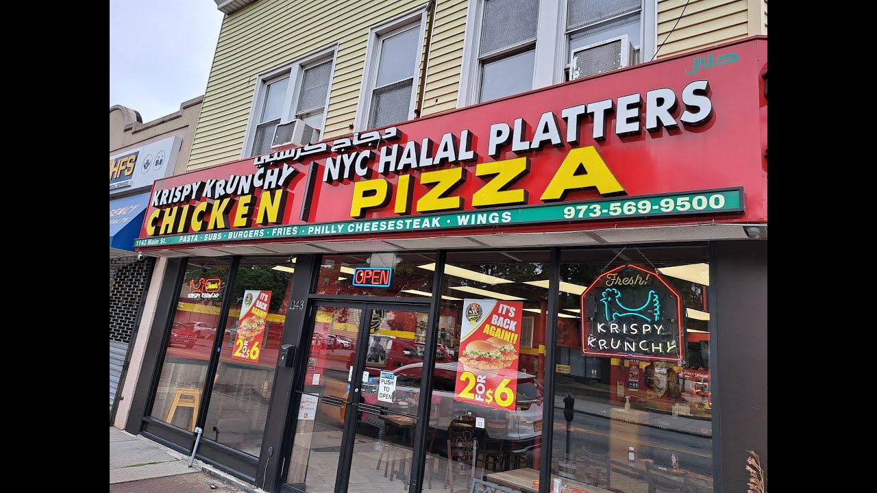 Krispy Krunchy Chicken & Pizza, Paterson, NJ | Yummy Platters & Pizza| Halal Fried Chicken|