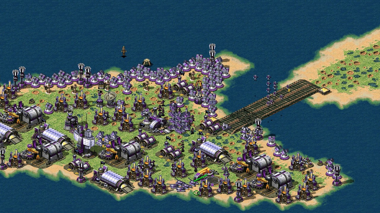 Red Alert 2 | Yuri's Revenge | 7 против 1 &mdash; карта Italy &mdash; экстремальный ИИ &mdash; случайно