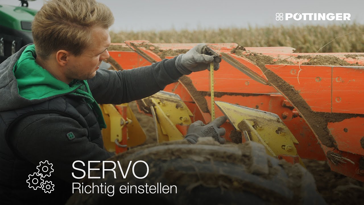 PÖTTINGER - SERVO Pflug - Richtig einstellen