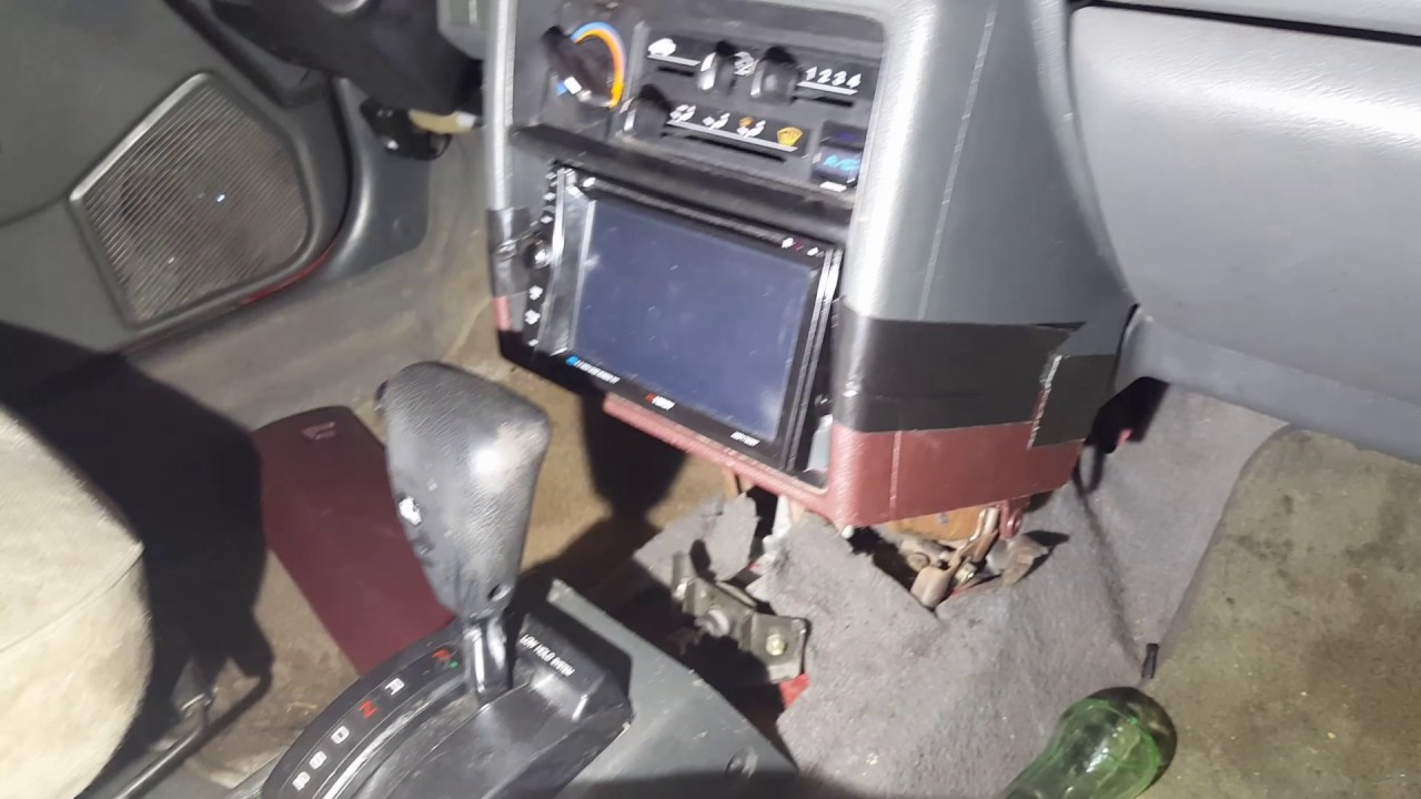 EF civic double din radio