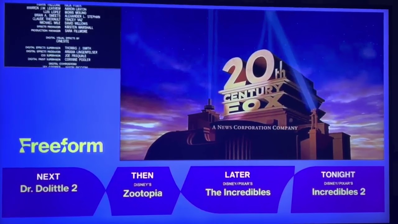 Dr. Dolittle 2 - Freeform Intro 1/10/26 (NO COPYRIGHT INTENDED)
