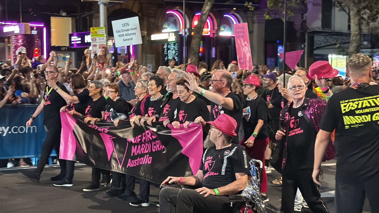 78ers at Sydney Gay and Lesbian Mardi Gras Parade 2026