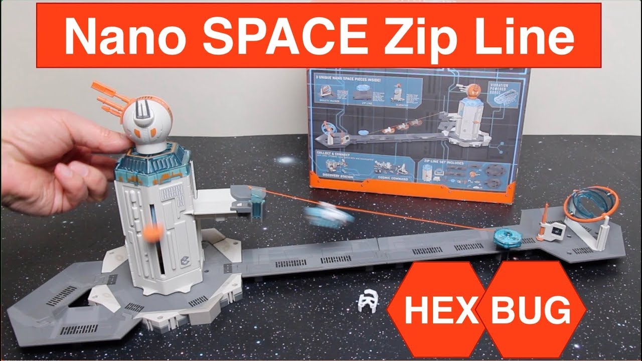 HexBug Nano Space Zip Line Habitat Review - Detailed Play Test & Set-up