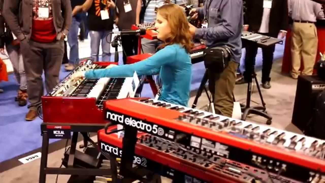 Rachel Flowers - Argent - Hold Your Head Up @NAMM 2015