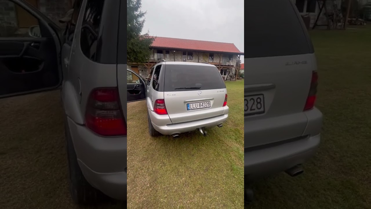 Mercedes ML55 AMG exhaust sound