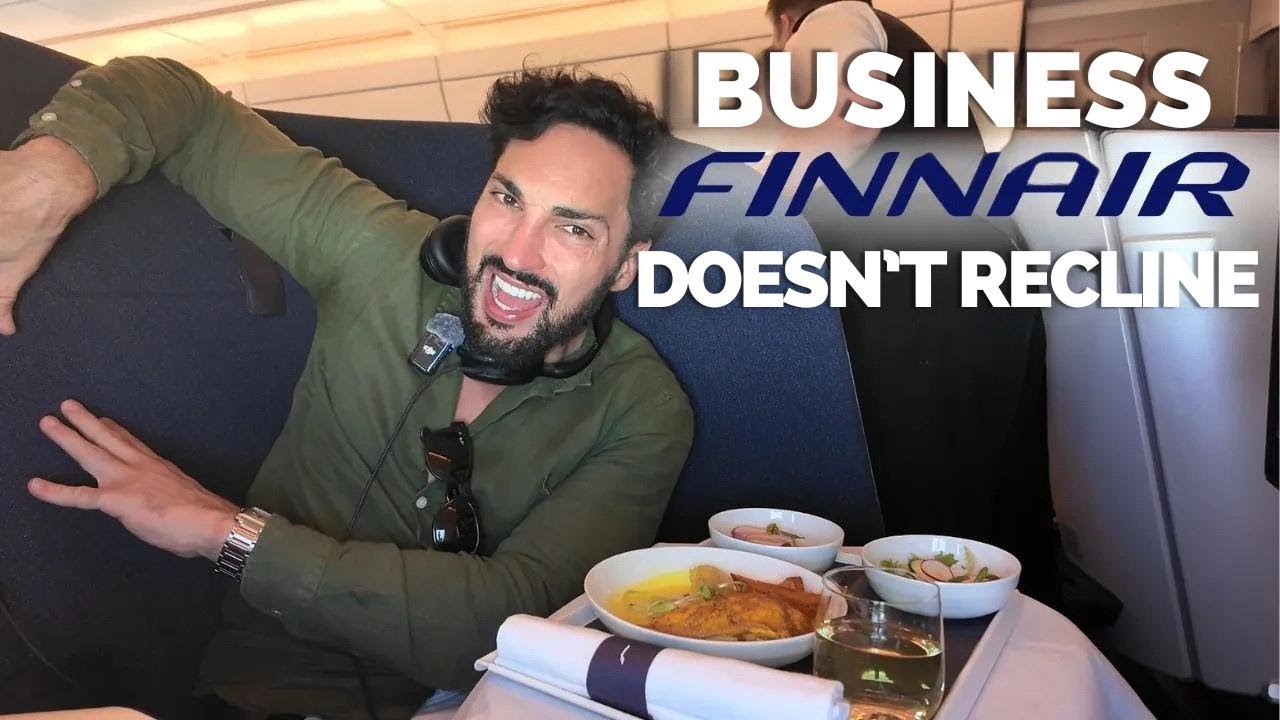 I Tried FinnAir's Business Class That Doesn't Recline&mdash;13 Hours Sitting Up on the A350!