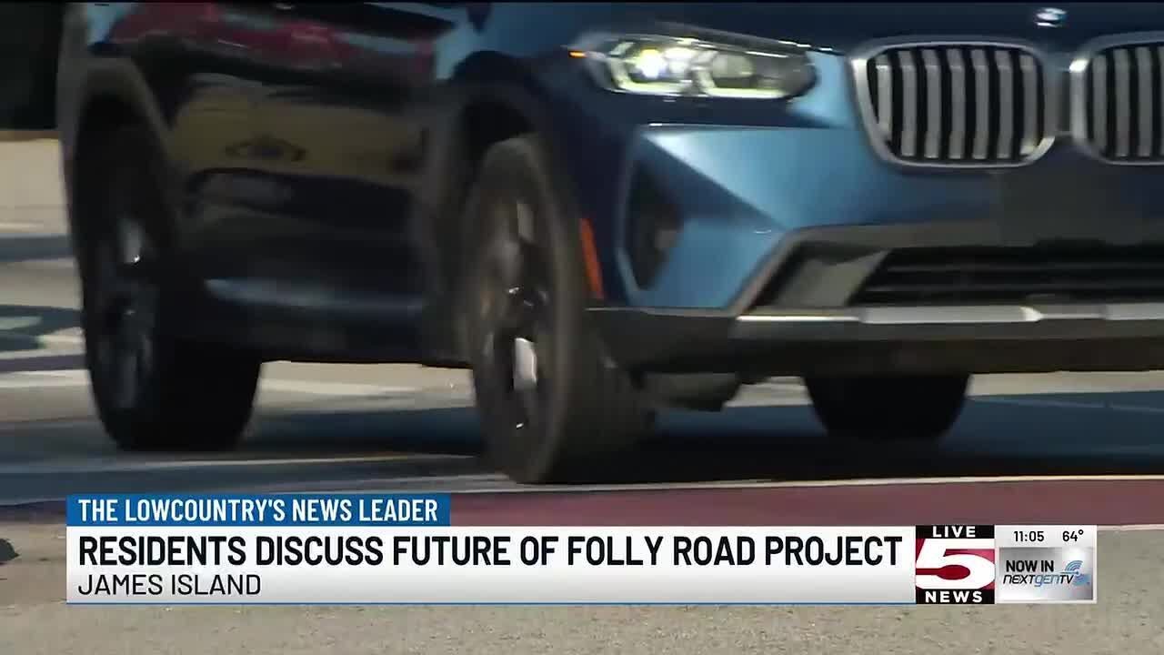 VIDEO: SCDOT and Lowcountry residents discuss future of Folly Road project