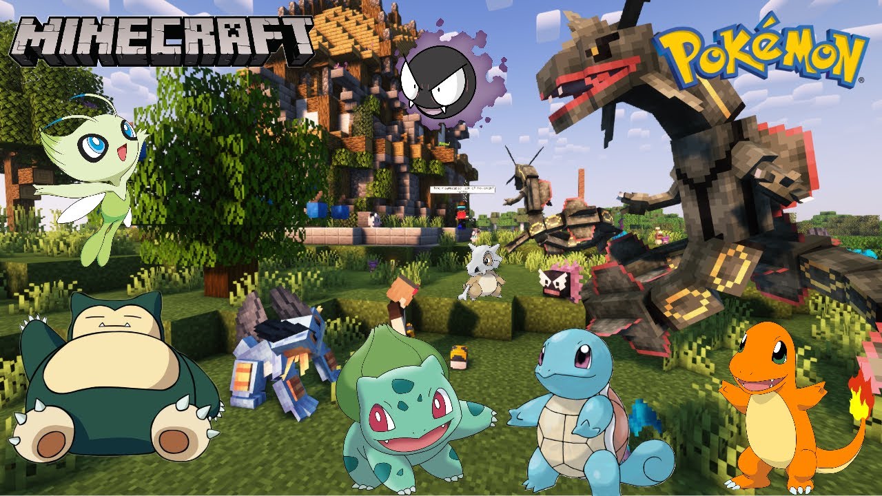 Voici le fameux serveur Pokémon sur Minecaft !!