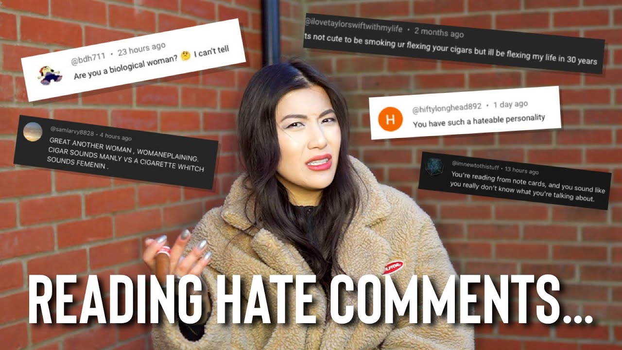 THEY SAID WHAT?? 😂😂 REACTING TO CIGAR HATE COMMENTS… WHILE SMOKING A CIGAR 💨