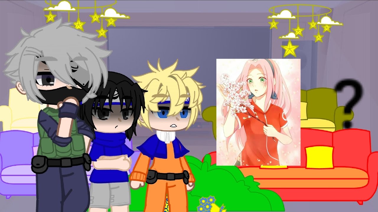 Реакция Наруто на Сакуру.