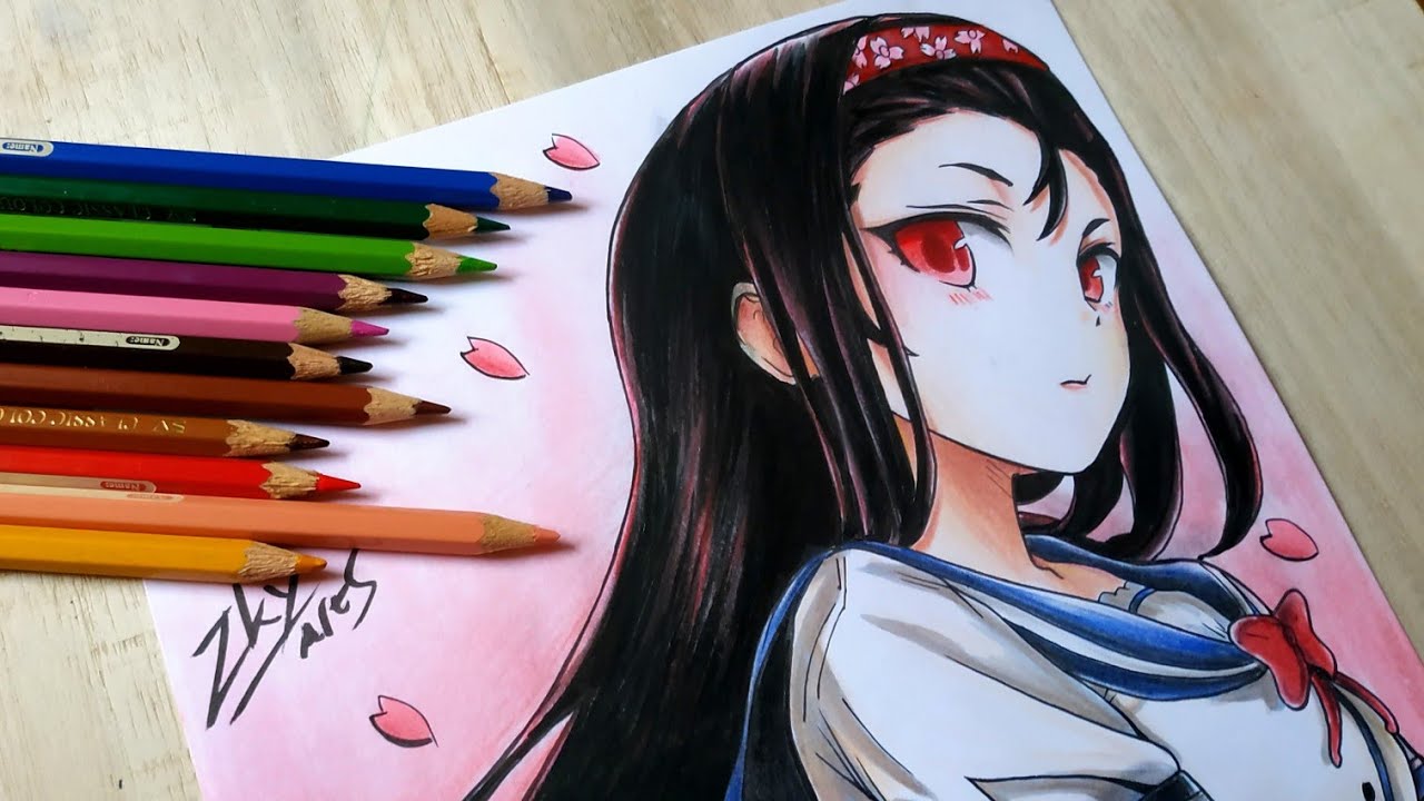 Drawing Asaka Mayama (sasanqua) - ore wo suki nano wa omae dake ka yo