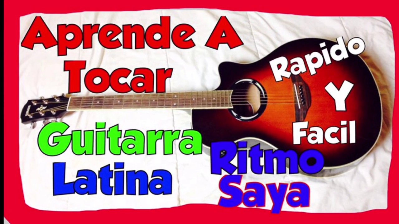 ritmo saya en guitarra