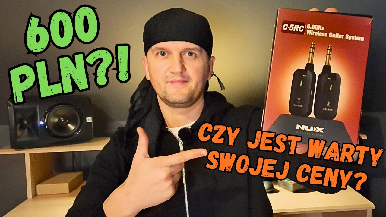 NUX C-5RC System Bezprzewodowy Do Gitary  [PREZENTACJA, TEST]