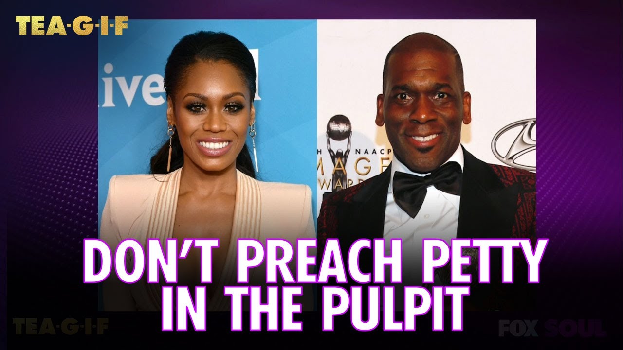 Pastor Jamal Bryant Reads Receipts for Monique Samuels After RHOP Reunion | Tea-G-I-F