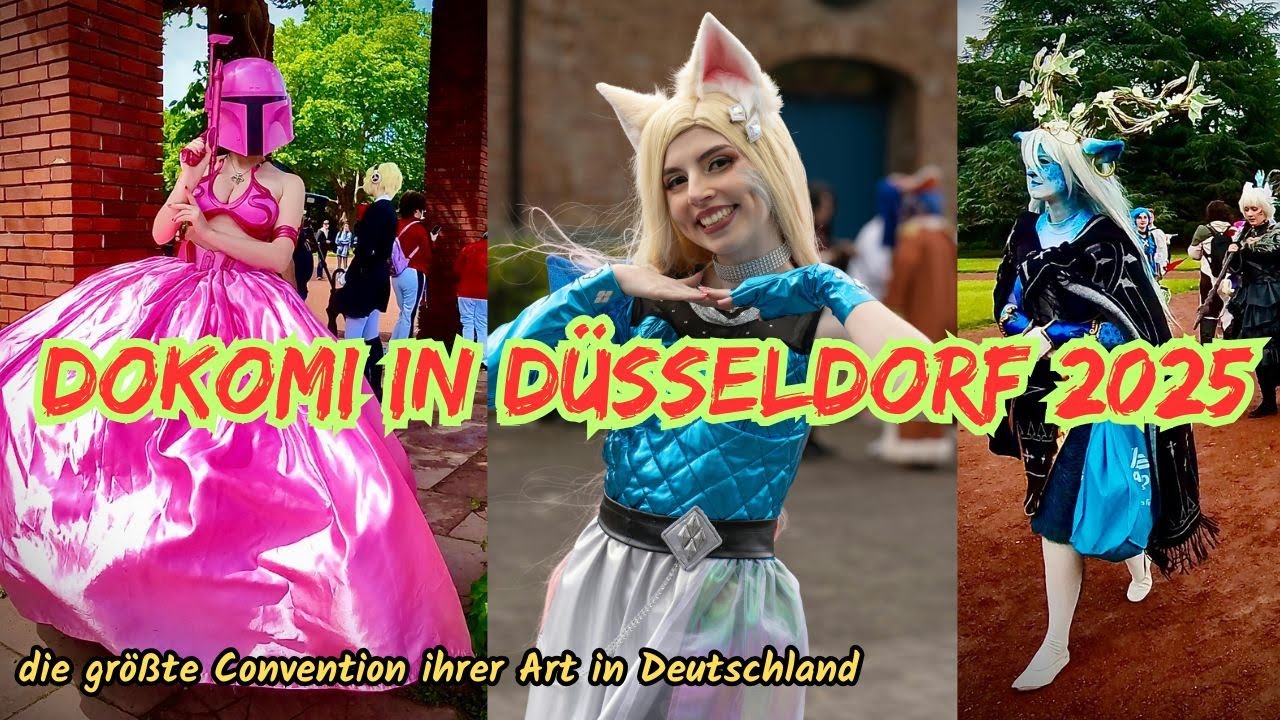 Dokomi in Düsseldorf 2025 🎎 Dokomi POV-Deutschlands größte Messe rund um japanische Popkultur 🇯🇵