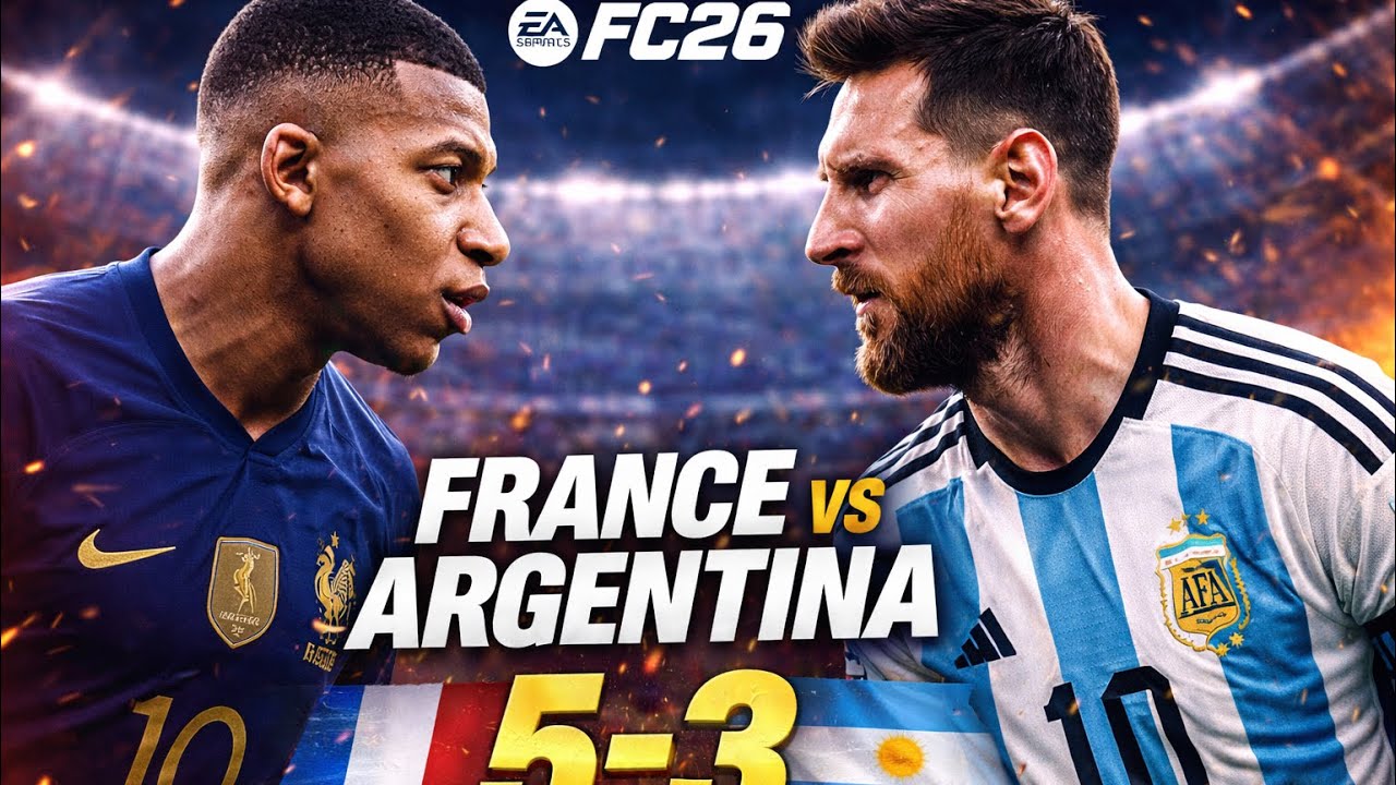 France vs Argentina 5–3 | One of the CRAZIEST Matches Ever 🔥