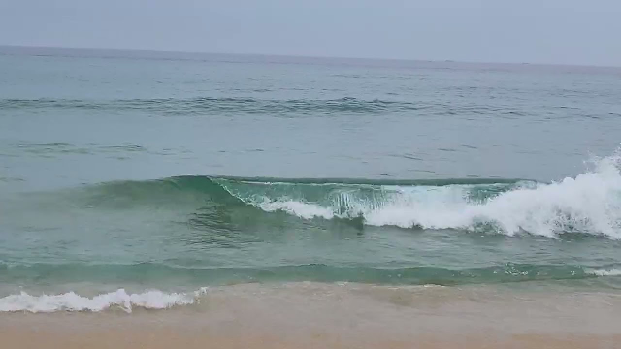 여름 끝자락 지경리 바다