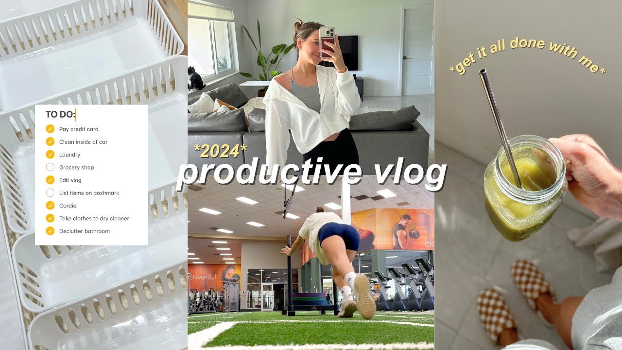 *2024* PRODUCTIVE VLOG | get it all done with me!