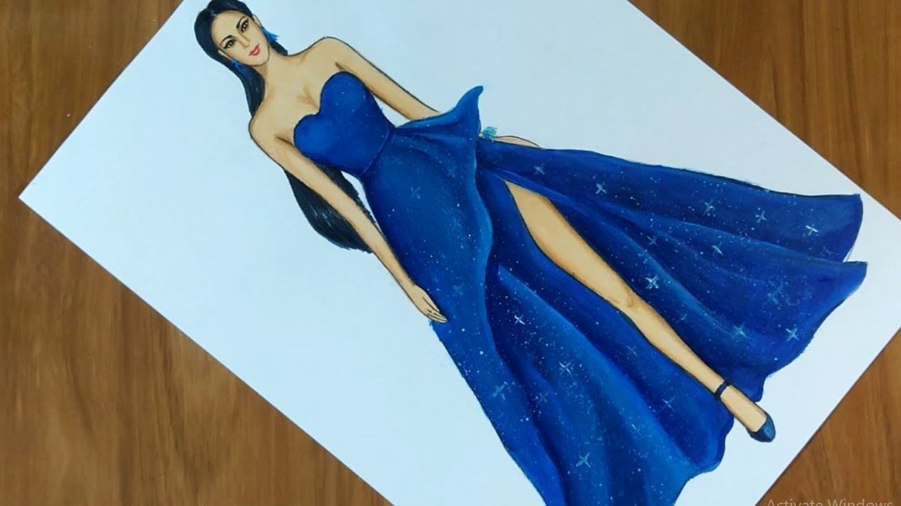 Fashion Illustration Painting