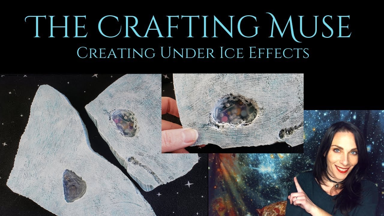 Creating Under Ice Effects in Your Miniature Terrain for Tabletop Games and D&D