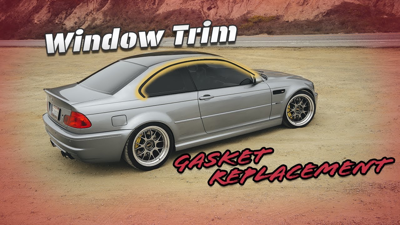 SAVE $1000 by doing this on your BMW e46 - Window Trim Gasket Replacement