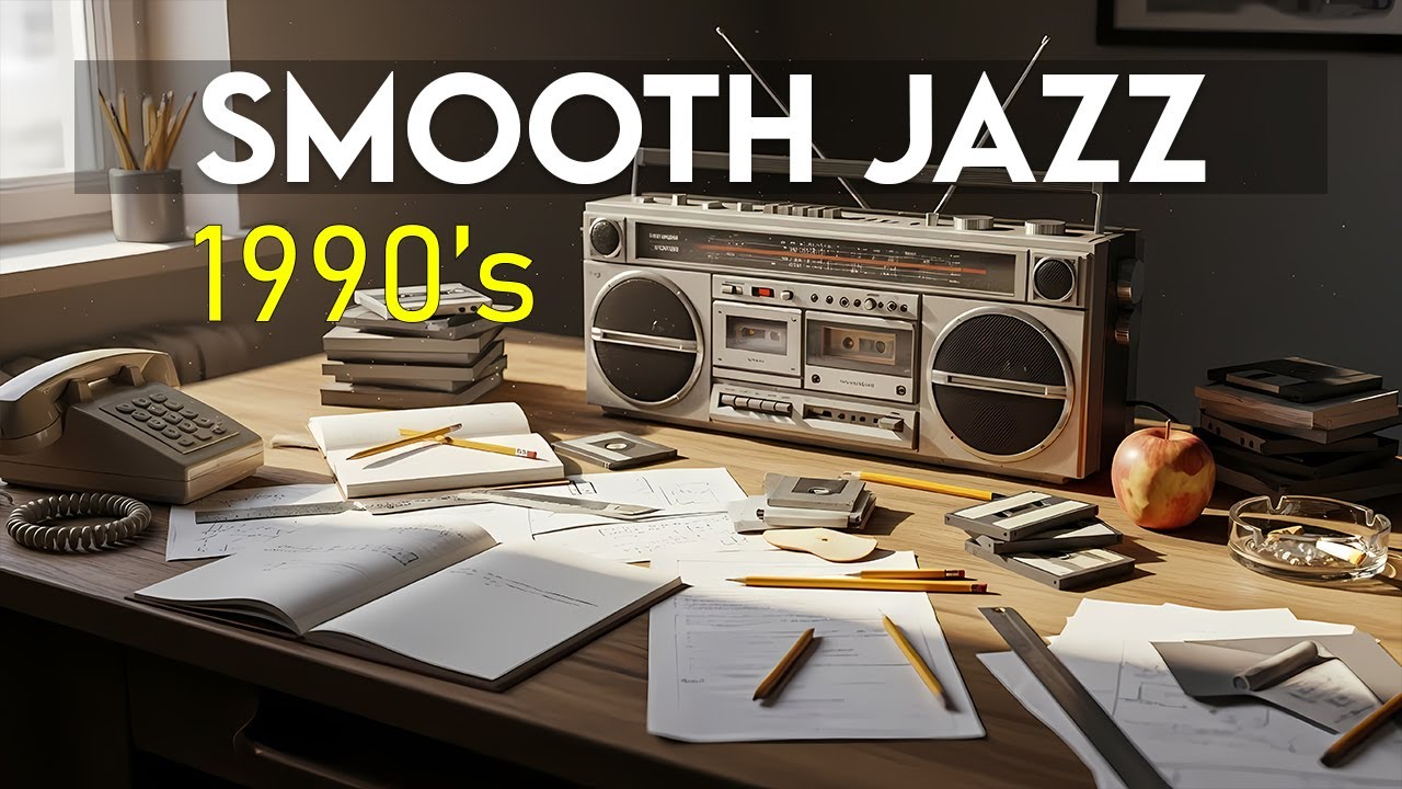 Smooth Jazz 90s Lounge Flow – Soft Instrumentals for Work Focus and Relax Time