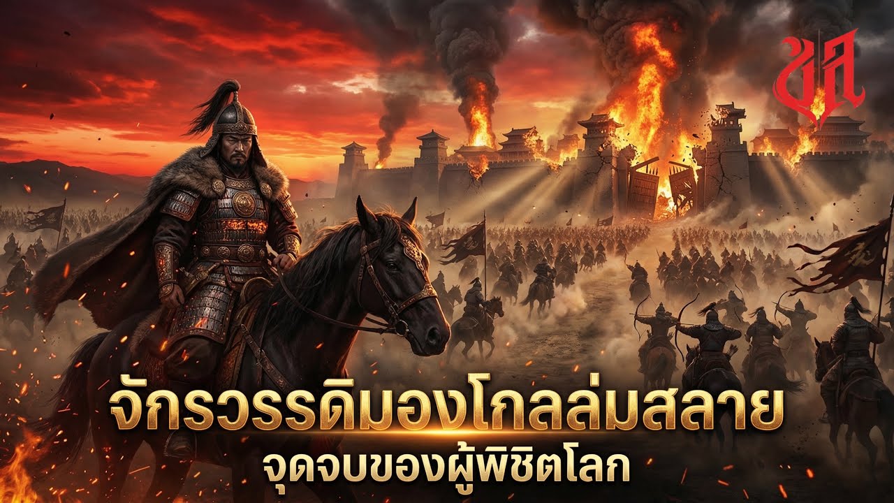 จุดจบจักรวรรดิมองโกล | อาณาจักรที่เคยยิ่งใหญ่ที่สุดในโลกพังทลายได้อย่างไร? 