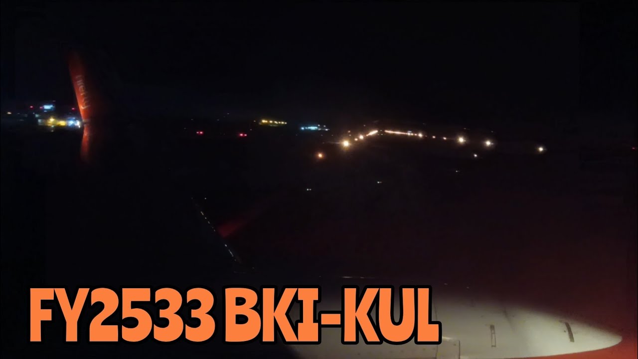Firefly Airlines Kota Kinabalu to Kuala Lumpur | Takeoff and Landing | 28/08/2025
