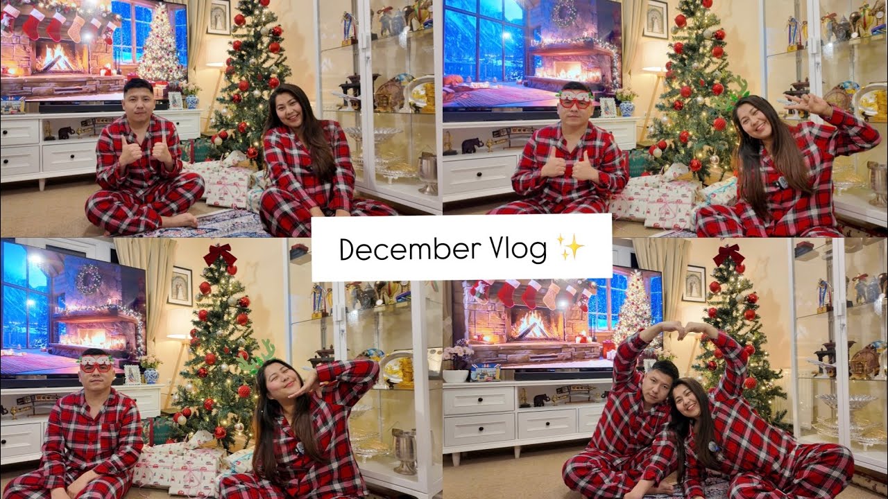 December 2025 vlog| Dates | Holidays | Christmas ✨