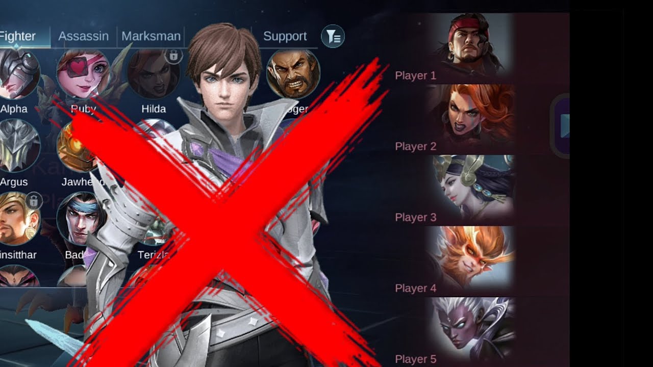 Enemies are picking auto-counter heroes to Gusion? 🗿