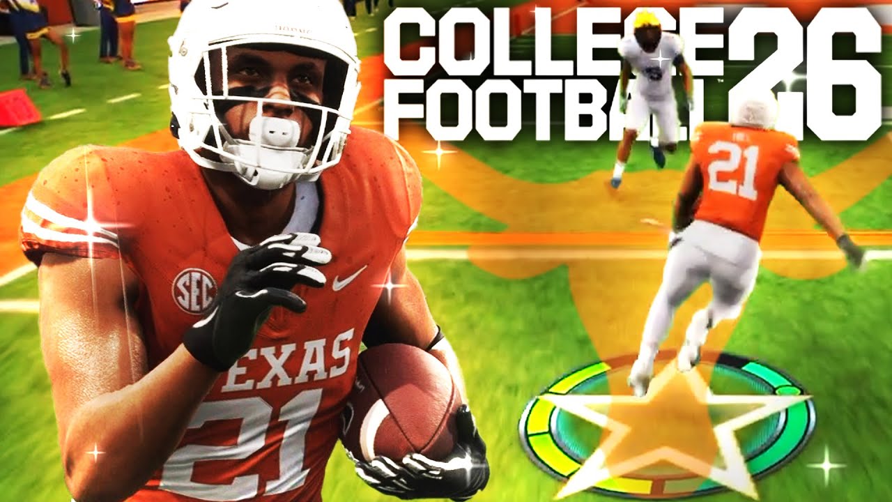Becoming The BEST HB In Texas History | College Football 26 Road to Glory