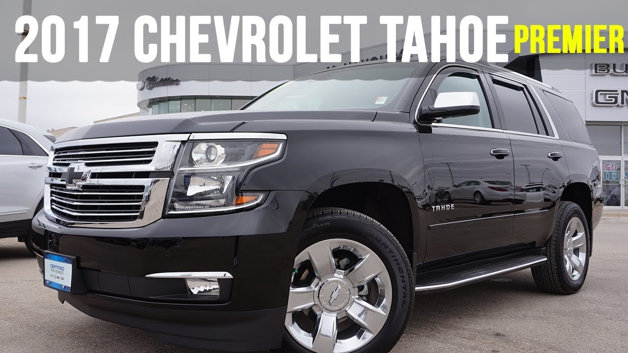2017 Chevy Tahoe Premier | 5.3L V8 Black (In-Depth Review)