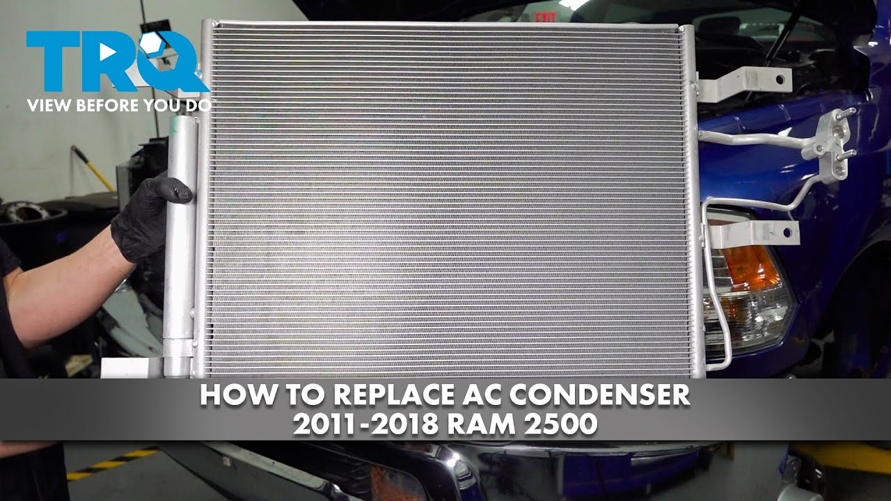 How to Replace AC Condenser 2011-2018 Ram 2500