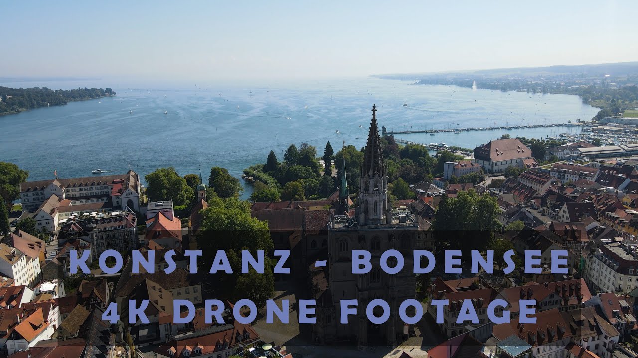 Konstanz-Bodensee 🇩🇪  - Drone Footage