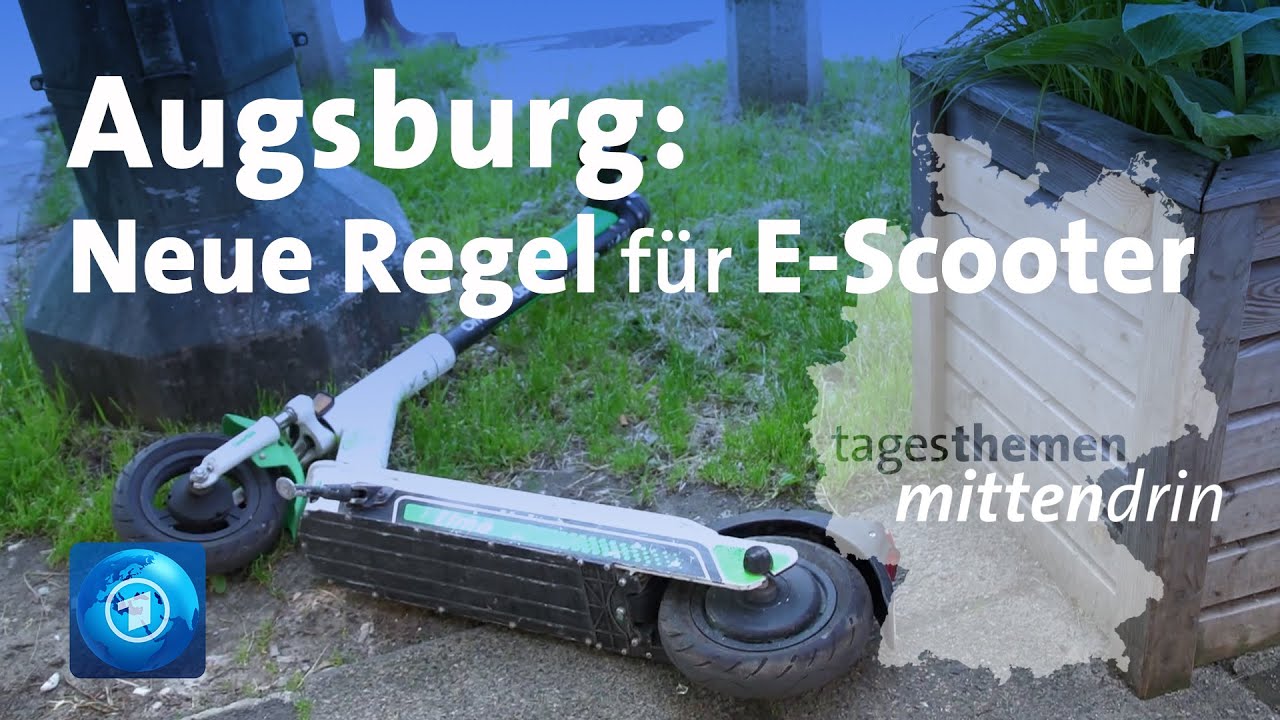 Augsburg: Neue Regel für E-Scooter | tagesthemen mittendrin