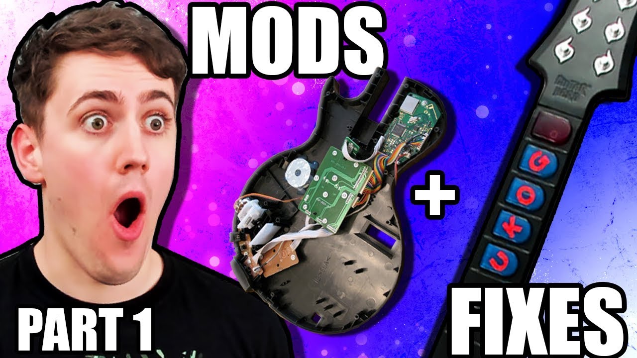 HOW I MOD / FIX MY GUITAR HERO GUITARS [Part 1]
