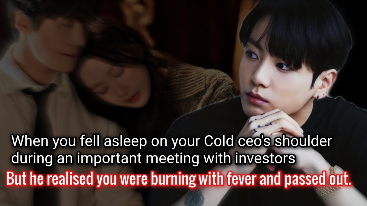 When you fell asleep on your cold Ceo's shoulder during an important meeting with investors -
