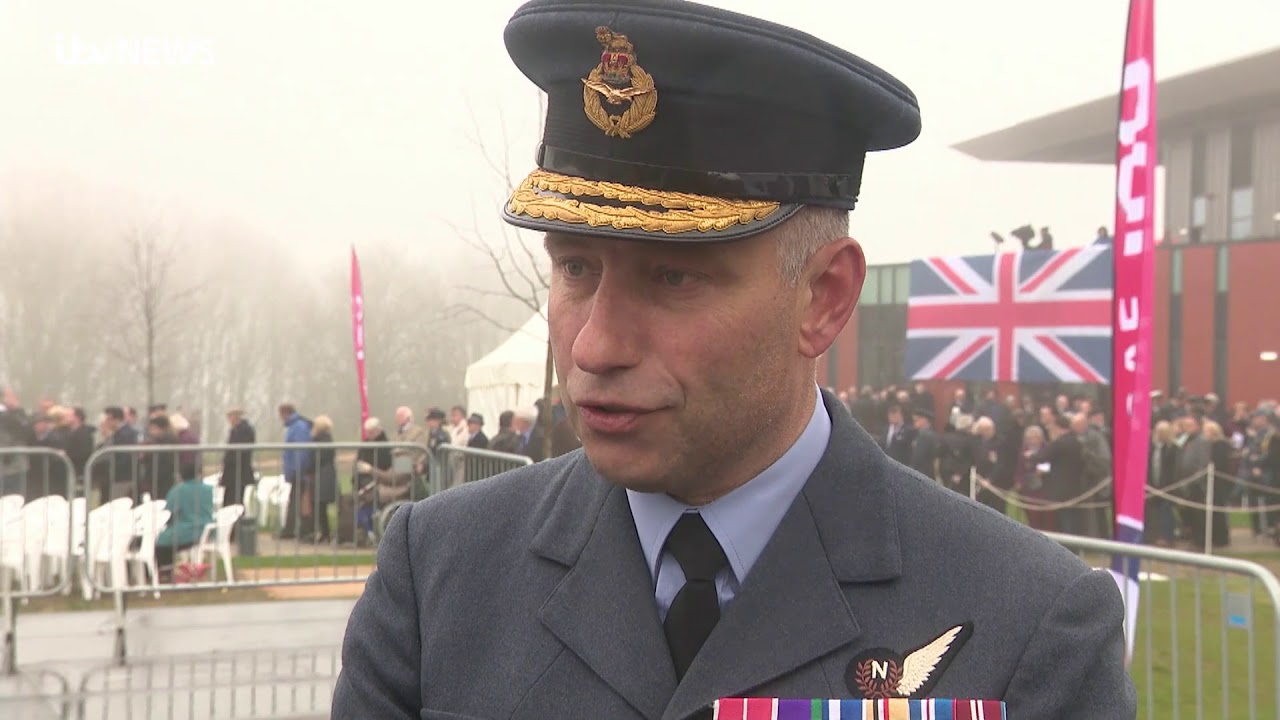 Bomber Command memorial remembers UK airmen and women who served in World War Two | ITV News