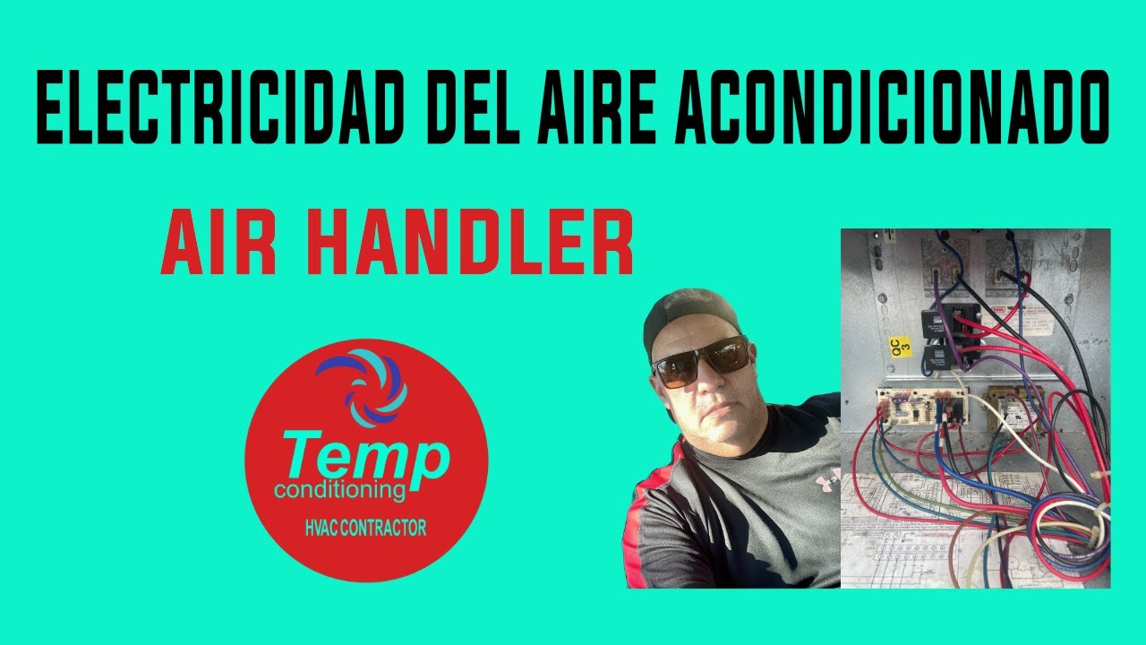 Elctridad de un aire acondicionado manejadora de aire