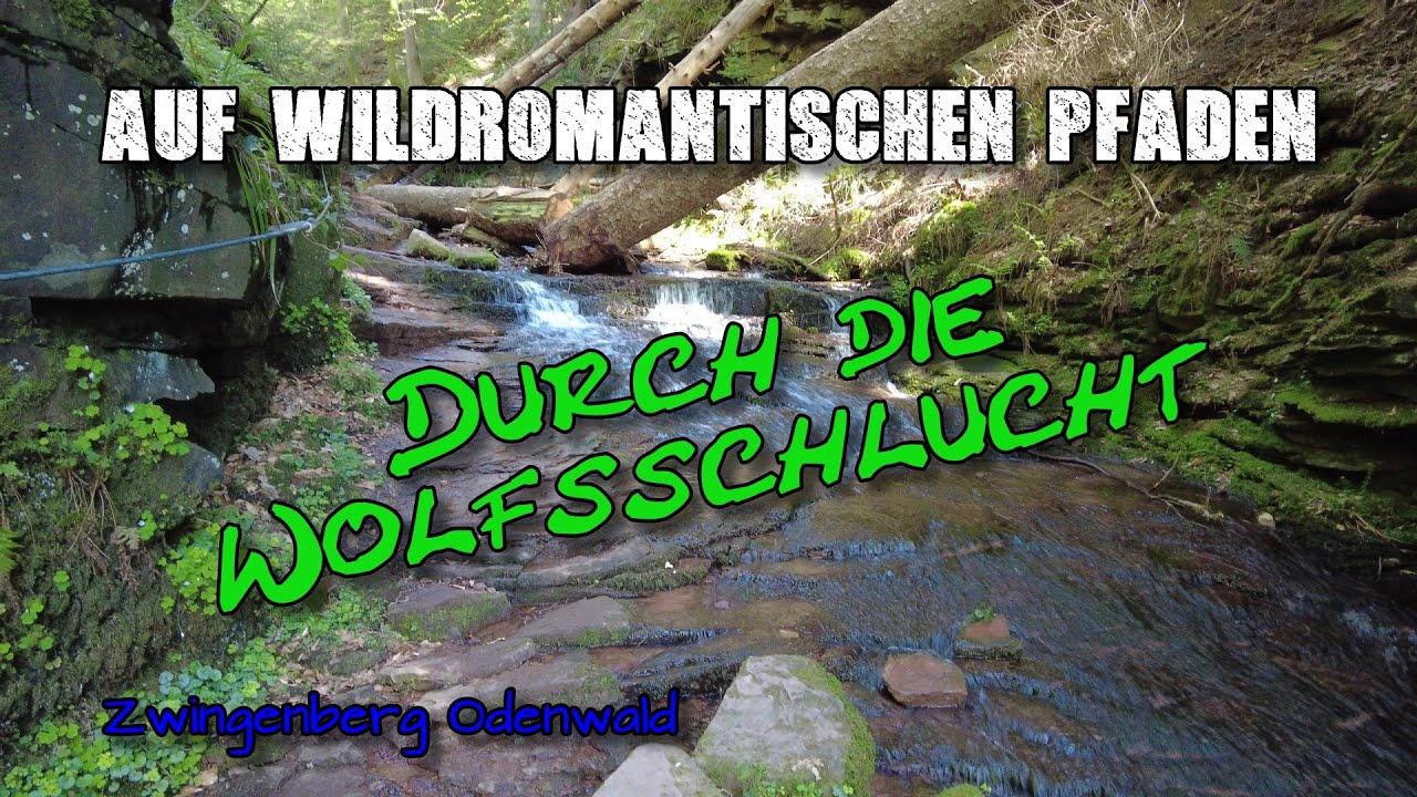 Wolfsschlucht | Zwingenberg | Odenwald | Wandern | DE
