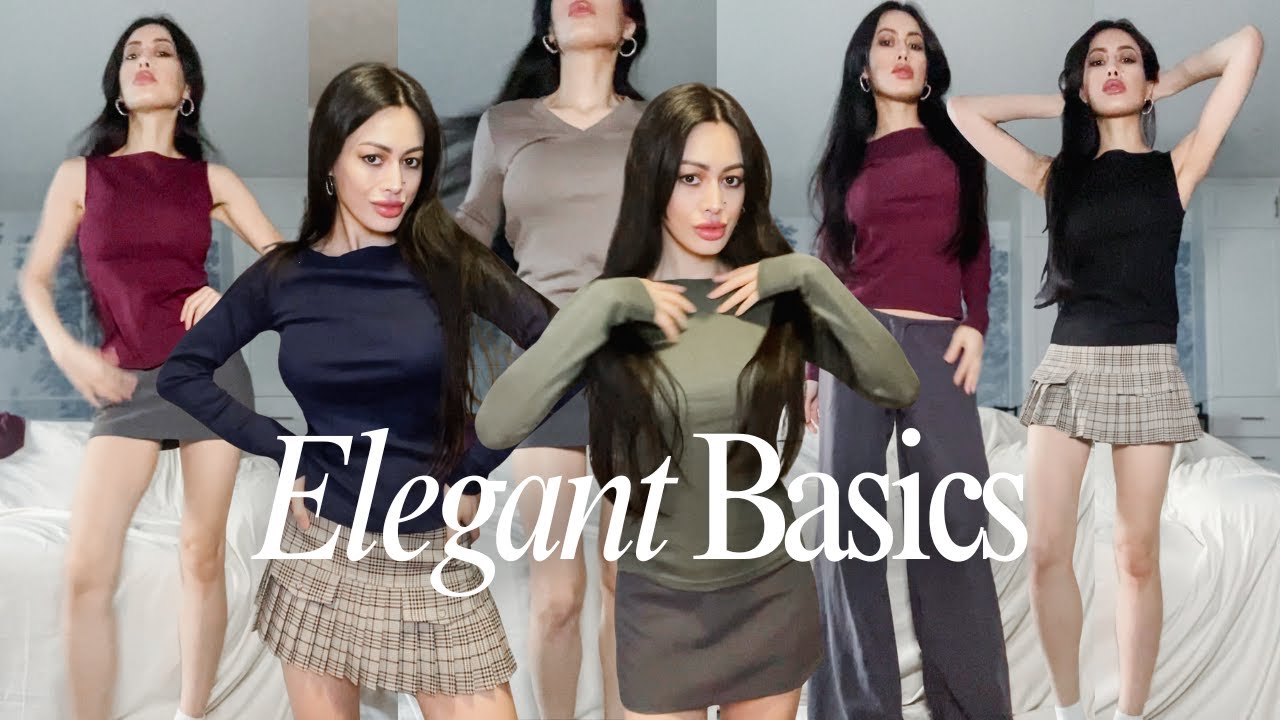 These $9 Basics Are Carrying My Wardrobe | Why my outfits look expensive by Gia 🖤